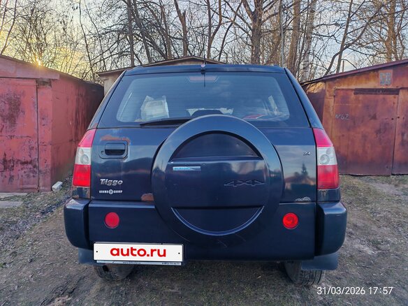 2007 Chery Tiggo (T11) I, синий, 230000 рублей - вид 2