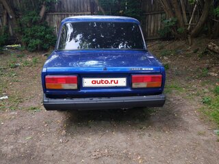 2010 Lada (ВАЗ) 2107, синий, 130000 рублей, вид 2
