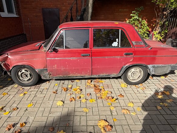 1991 Lada (ВАЗ) 2106, красный, 95000 рублей - вид 3