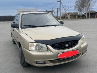 2004 Hyundai Accent ТагАЗ II, бежевый, 265000 рублей, вид 2