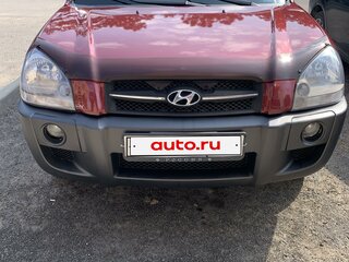 2006 Hyundai Tucson I, красный, 700000 рублей, вид 1