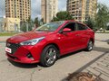 2021 Hyundai Solaris II Рестайлинг, красный, 1500000 рублей - вид 8
