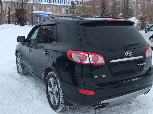 2011 Hyundai Santa Fe II Рестайлинг, чёрный, 1350000 рублей - вид 24