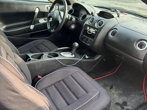 2002 Mitsubishi Eclipse III, серебристый, 550000 рублей - вид 6