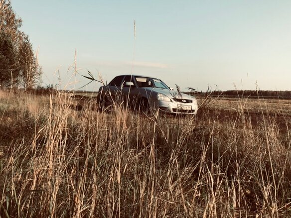 2007 Lada (ВАЗ) Priora I, серебристый, 215000 рублей - вид 12