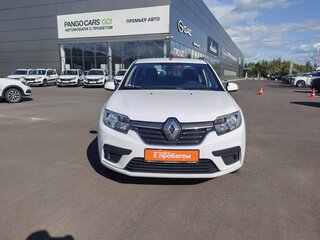2021 Renault Logan II Рестайлинг, белый, 920000 рублей, вид 2