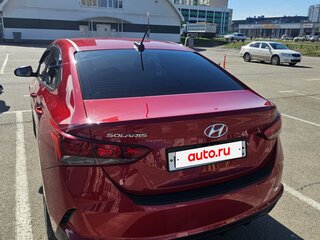 2020 Hyundai Solaris II Рестайлинг, красный, 2180000 рублей, вид 1