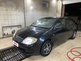 2001 Toyota Corolla IX (E120, E130), чёрный, 250000 рублей, вид 1