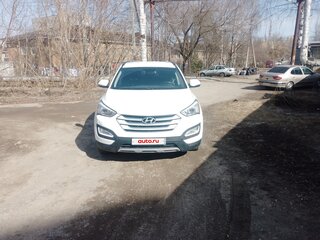 2014 Hyundai Santa Fe III, белый, 1500000 рублей, вид 2