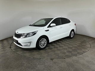 2014 Kia Rio 4-speed III, белый, 890000 рублей, вид 1