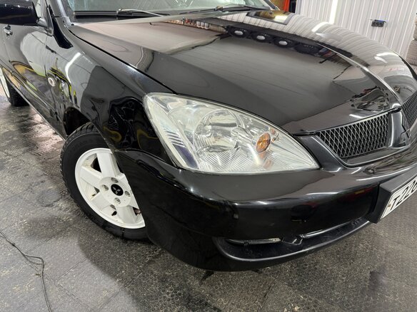 2007 Mitsubishi Lancer IX Рестайлинг, чёрный, 346000 рублей - вид 4