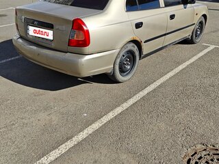2006 Hyundai Accent ТагАЗ II, бежевый, 230000 рублей, вид 3