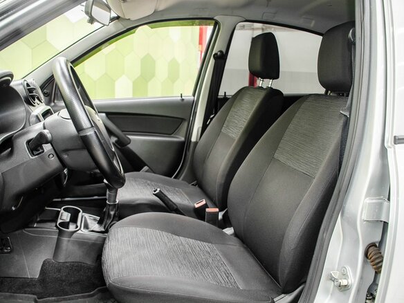2015 Lada (ВАЗ) Granta I, серебристый, 479000 рублей - вид 11