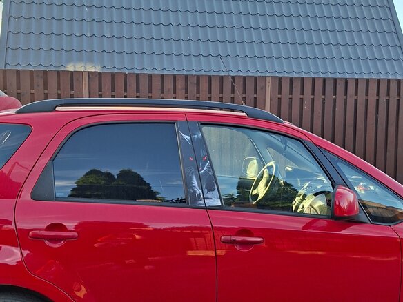 2007 Suzuki SX4 I (Classic), красный, 550000 рублей - вид 5