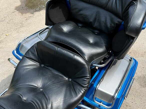 1997 Harley-Davidson Electra Glide, синий, 820000 рублей - вид 12