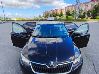 2017 Skoda Rapid I Рестайлинг, чёрный, 1055000 рублей, вид 5