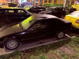 1993 BMW 3 серии 318i III (E36), чёрный, 250000 рублей, вид 5