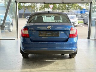 2018 Skoda Rapid I Рестайлинг, синий, 1018000 рублей, вид 4