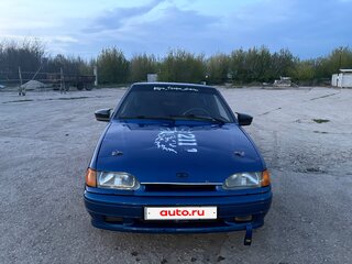2005 Lada (ВАЗ) 2114, синий, 300000 рублей, вид 2