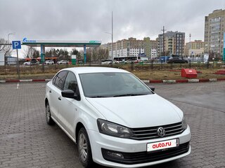 2019 Volkswagen Polo V Рестайлинг, белый, 750000 рублей, вид 2