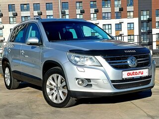 2010 Volkswagen Tiguan I, серебристый, 1050000 рублей, вид 4