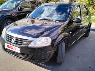 2013 Renault Logan I Рестайлинг, чёрный, 357000 рублей, вид 3