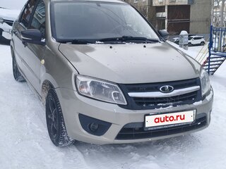 2013 Lada (ВАЗ) Granta I, бежевый, 390000 рублей, вид 5