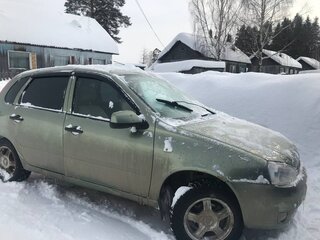 2011 Lada (ВАЗ) Kalina I, зелёный, 220000 рублей, вид 2