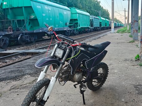2017 Irbis TTR 125, чёрный, 35000 рублей, вид 2