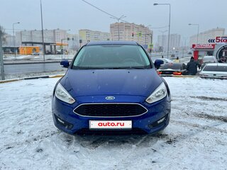 2016 Ford Focus III Рестайлинг, синий, 860000 рублей, вид 2