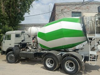 2003 КамАЗ Автобетоносмеситель, серый, 1350000 рублей, вид 2