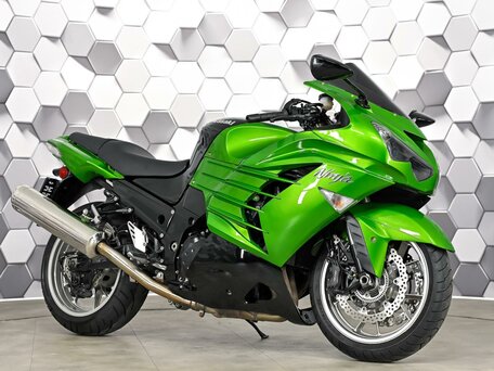 2007 Kawasaki ZZR 1400, зелёный, 725000 рублей, вид 1