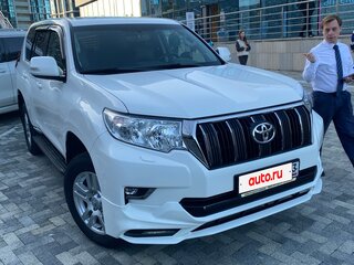 2018 Toyota Land Cruiser Prado 150 Series Рестайлинг 2, белый, 5200000 рублей, вид 1