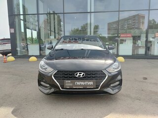 2019 Hyundai Solaris II, чёрный, 1190000 рублей, вид 2