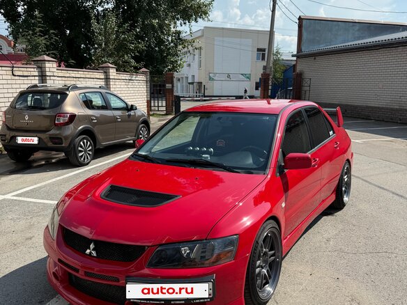 2004 Mitsubishi Lancer Evolution VIII, красный, 3150000 рублей - вид 4