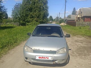2008 Lada (ВАЗ) Kalina I, серебристый, 65000 рублей, вид 1