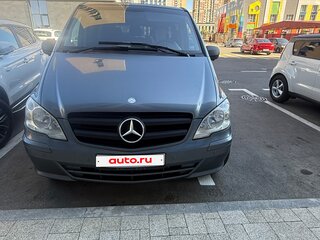 2013 Mercedes-Benz Vito 113 CDI L3 II (W639) Рестайлинг, серый, 2150000 рублей, вид 1