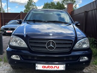 2004 Mercedes-Benz M-Класс 350 I (W163) Рестайлинг, синий, 790000 рублей, вид 2