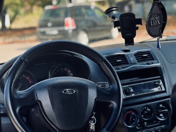 2020 Lada (ВАЗ) Granta I Рестайлинг, синий - вид 6