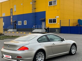 2005 BMW 6 серии 645i II (E63/E64), серебристый, 1150000 рублей, вид 3