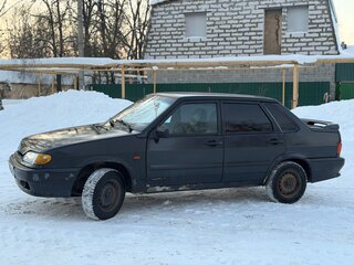 2008 Lada (ВАЗ) 2115, чёрный, 190000 рублей, вид 4
