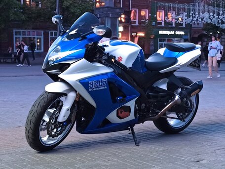 2007 Suzuki GSX-R 1000, синий, 900000 рублей, вид 2