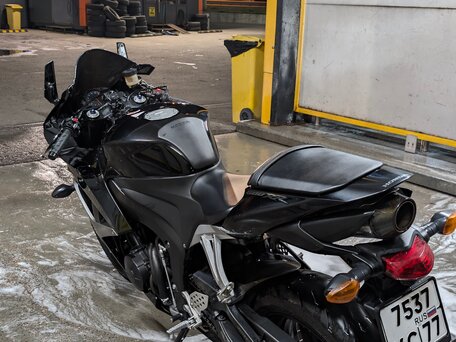 2007 Honda CBR 600RR, чёрный, 680000 рублей, вид 5