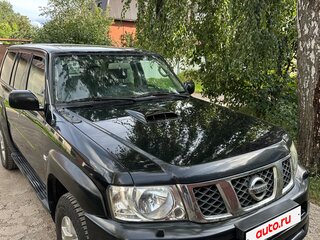 2008 Nissan Patrol V (Y61) Рестайлинг, чёрный, 1550000 рублей, вид 1