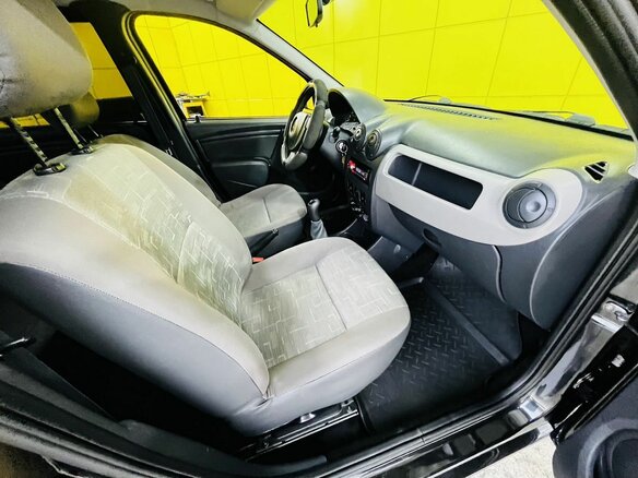2012 Renault Logan I Рестайлинг, чёрный - вид 7