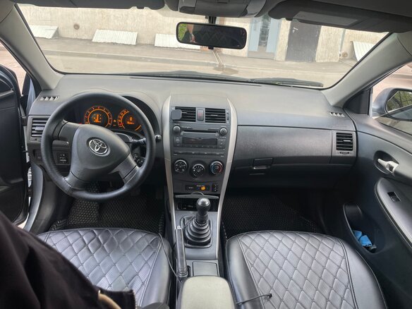 2007 Toyota Corolla X (E140, E150), голубой, 750000 рублей - вид 6