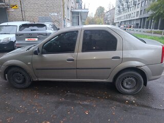 2010 Renault Logan I Рестайлинг, бежевый, 190000 рублей, вид 4