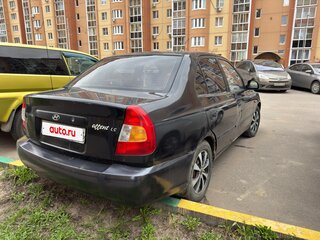 2008 Hyundai Accent ТагАЗ II, чёрный, 190000 рублей, вид 3