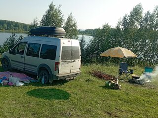 2004 Ford Tourneo Connect LWB I, серебристый, 670000 рублей, вид 1