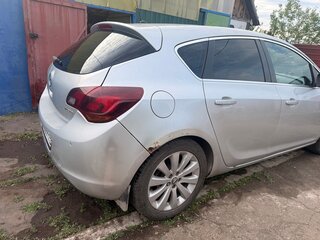 2012 Opel Astra J Рестайлинг, серый, 650000 рублей, вид 3